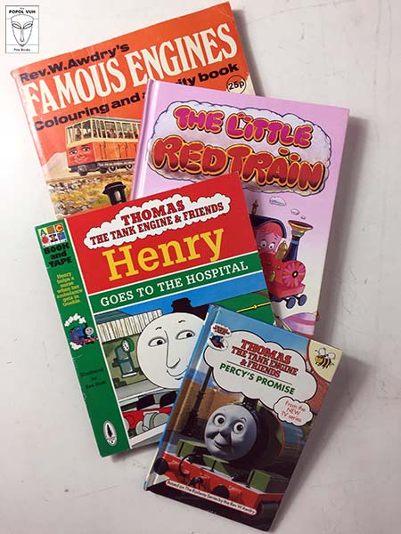 Collection Of Children's Train Books